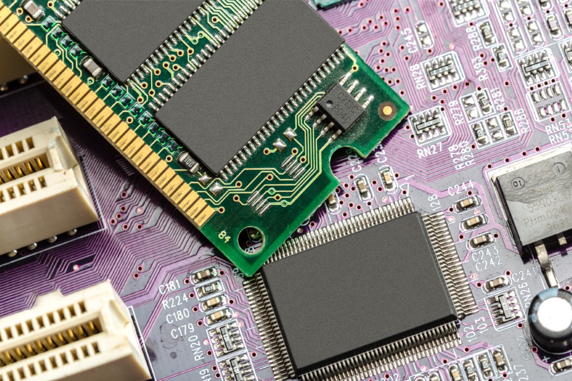 Memoria RAM de un ordenador